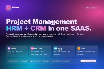 Stintar SAAS MT - Project Management with HRM and CRM
